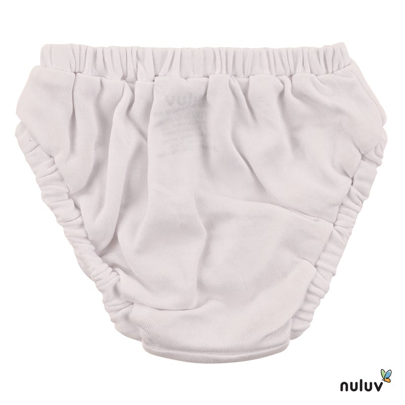 Nuluv Boys Briefs - Blue & White, 2 Pack - Image 4